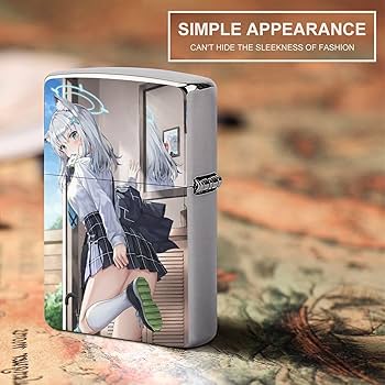 いろはや Amazon.co.jp: ライターケース シロコ ブルアカ ジッポライター